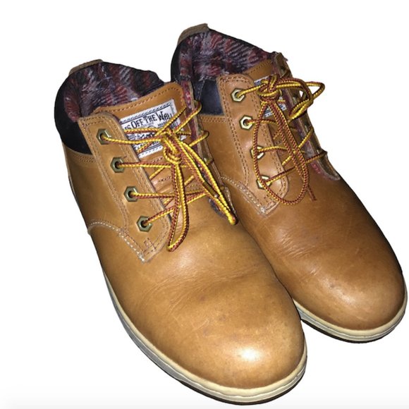 VANS V2561 Genuine Leather Vintage MTE Boots RARE [[From Japan]] - Picture 1 of 8